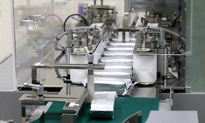 先進設備を駆使した生産体制